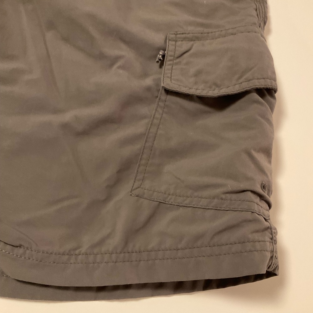 Mountain Khakis Cargo Shorts Slate Grey Side Pockets, Zip & Button, Loops, Sz 36 - Picture 5 of 13